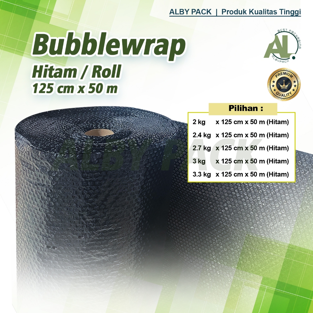 

IK6 Bubble Wrap - Buble Wrap Tebal 50 Meter