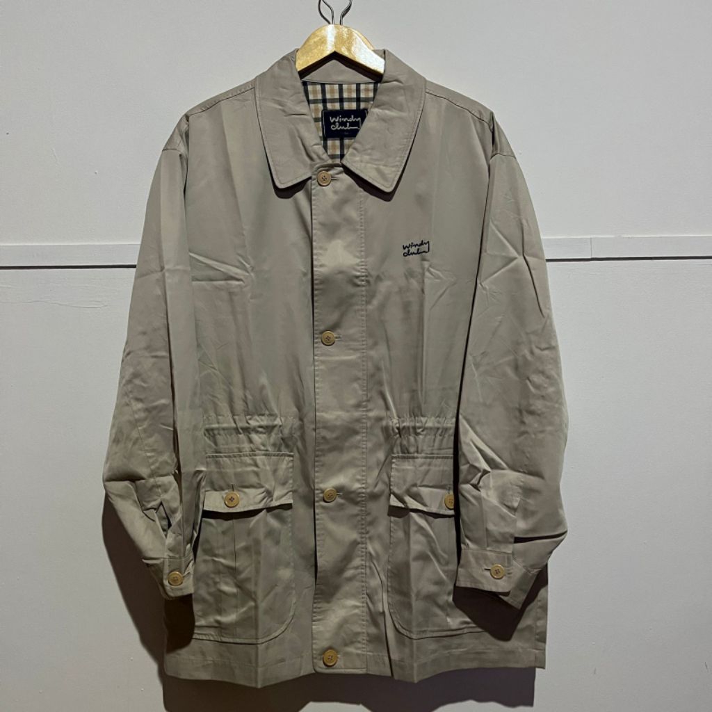 Casual Parka Jacket Windy Club Cream