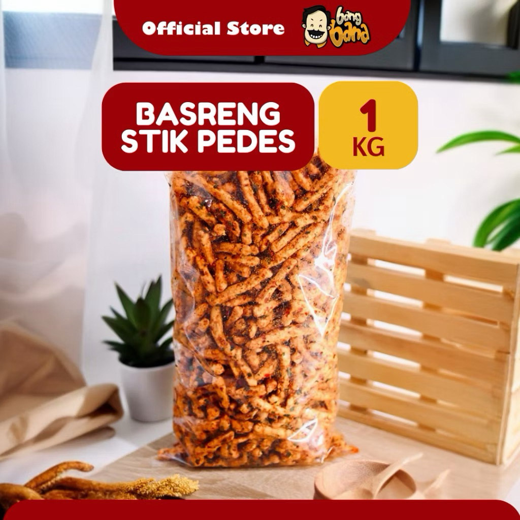 

Basreng Stik Pedas Daun Jeruk Cikruh 1KG Kiloan Renyah