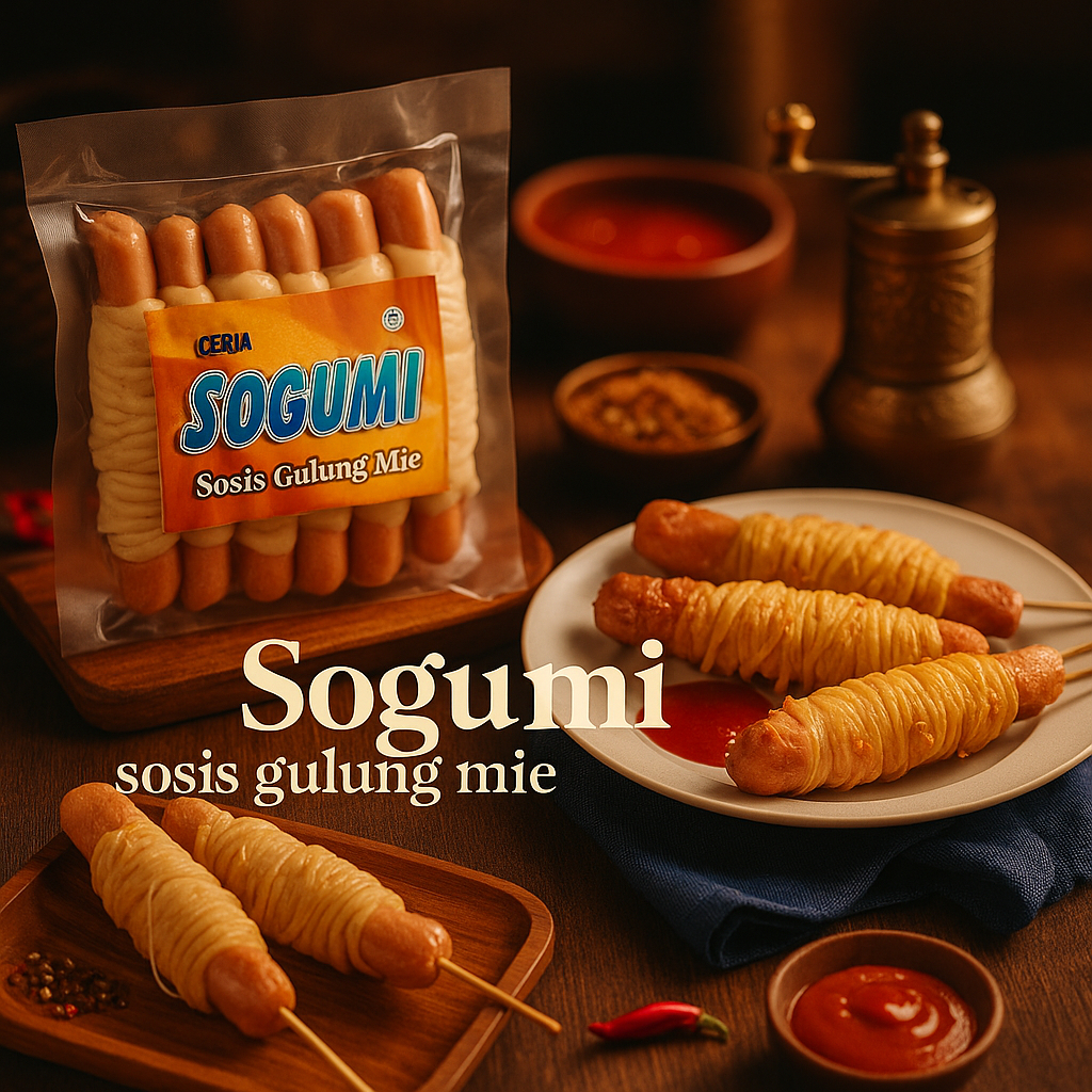 

Sogumi (Sosis Gulung Mie) isi 10pcs
