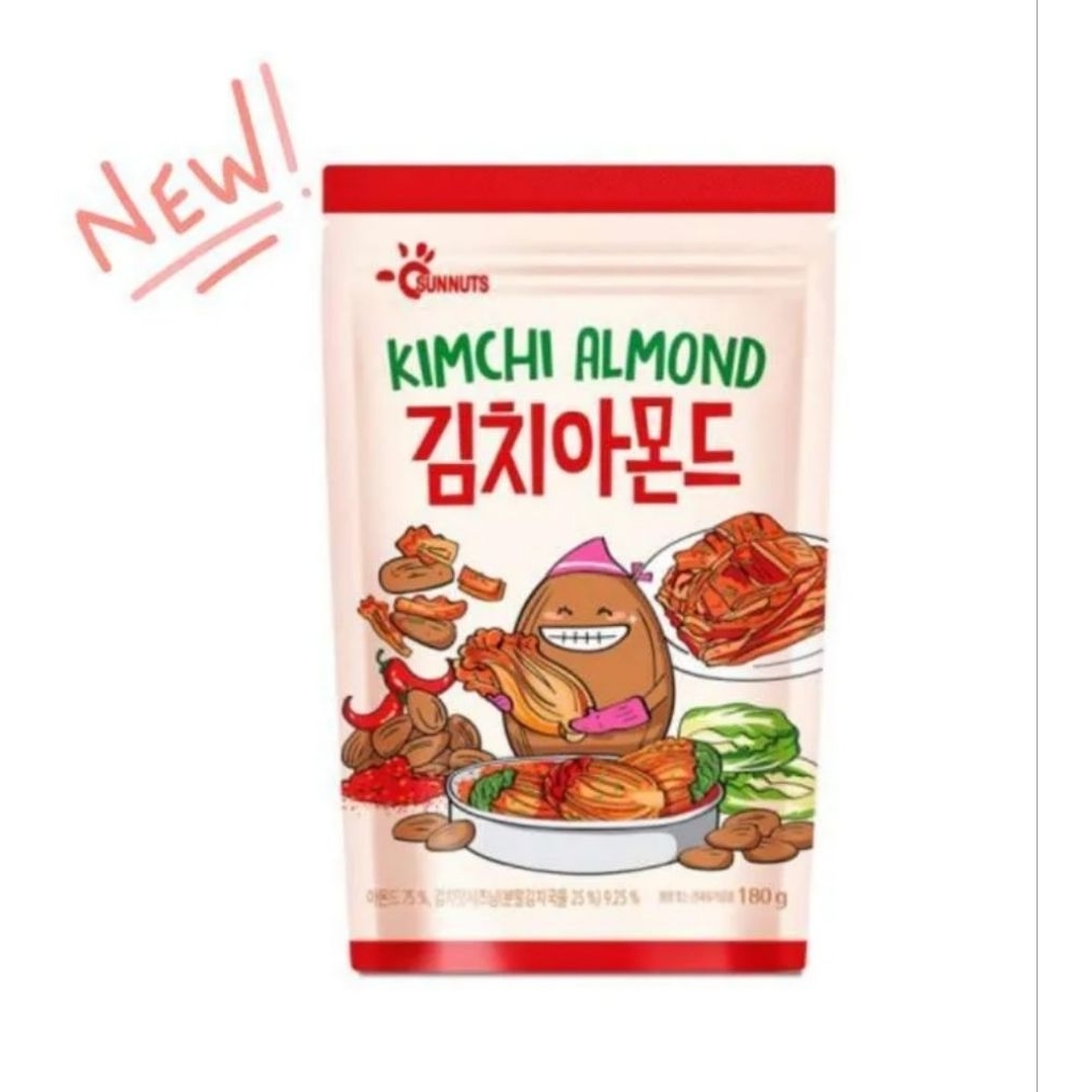 

Nuts holic kimchi almond 180gr kacang almond kimchi