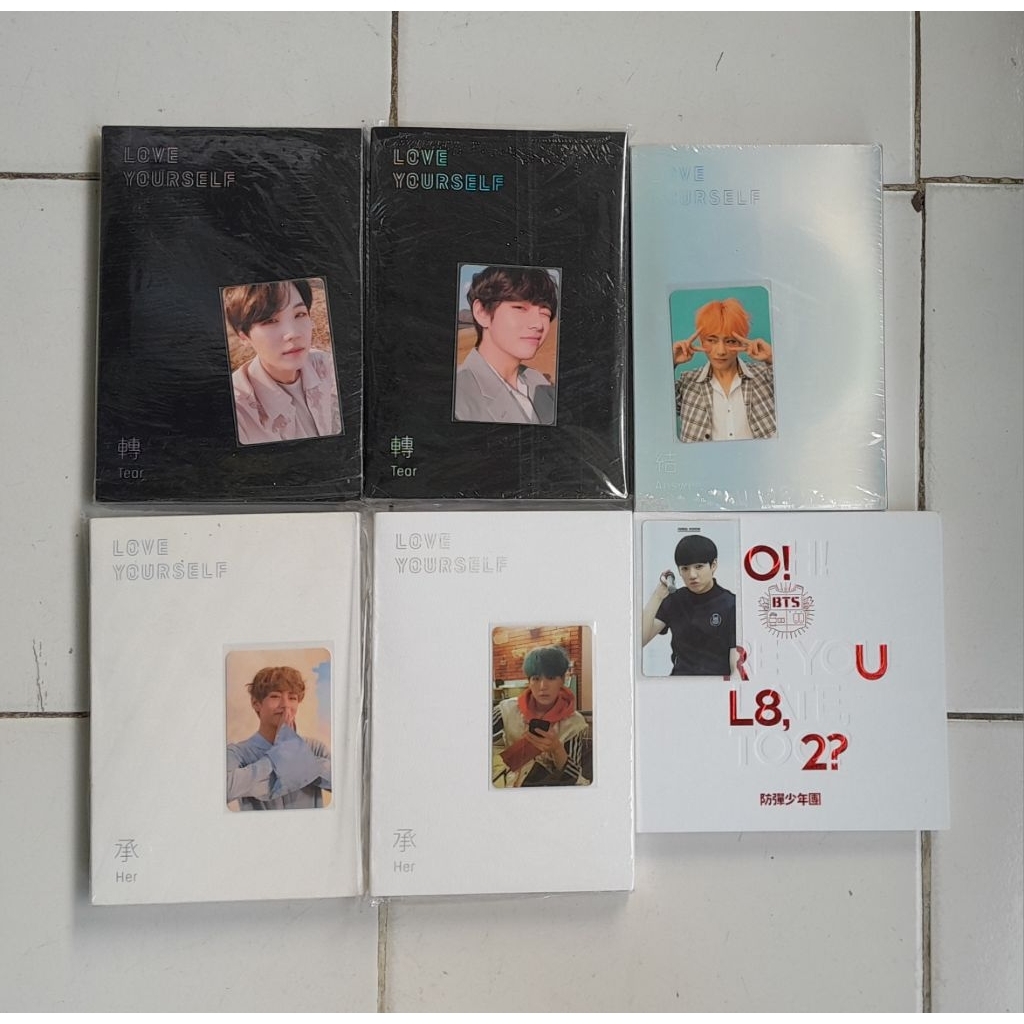 album unsealed fullset bts