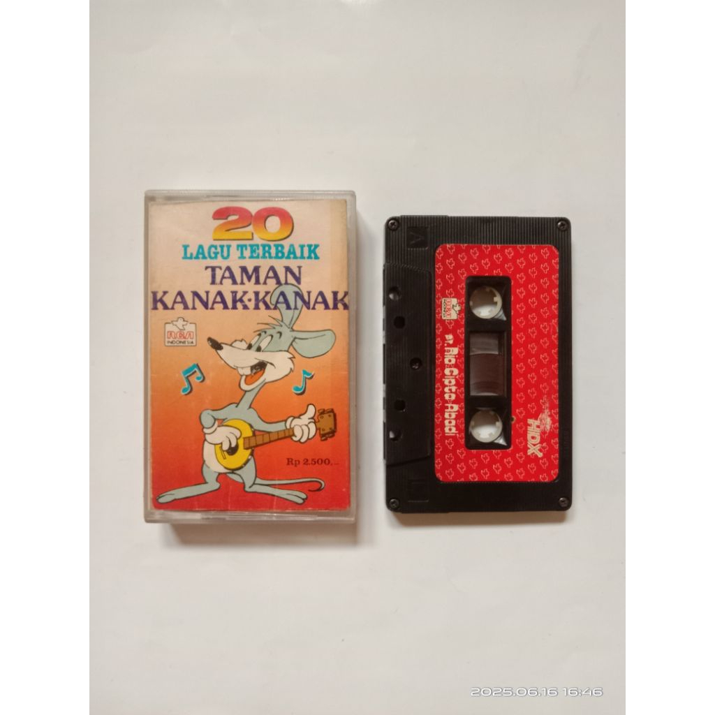 KASET PITA LAGU ANAK-ANAK - 20 LAGU TERBAIK TAMAN KANAK-KANAK