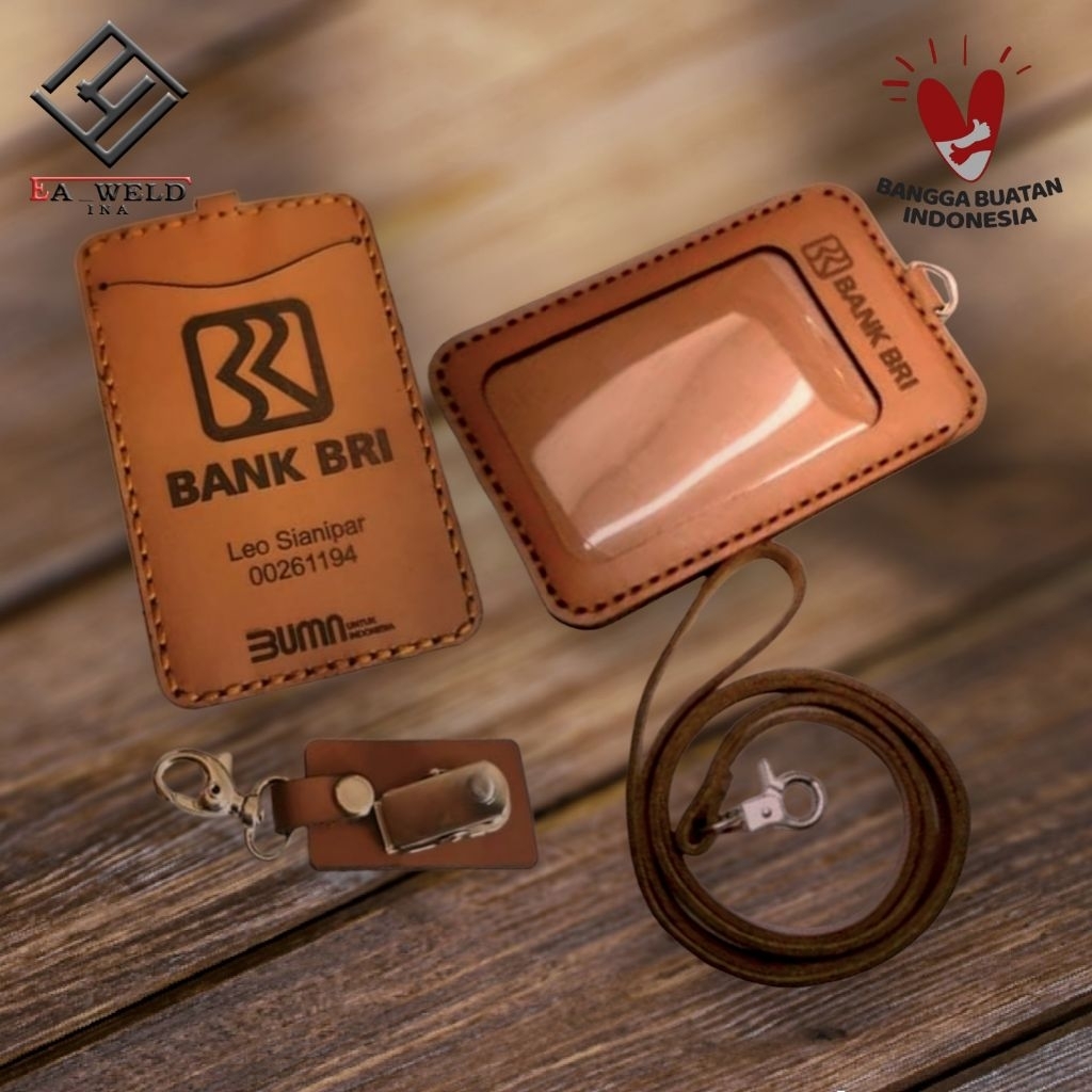 

Id Card Holder//Tempat Id Card. Kulit Asli. Kualitas premium. gratis tulis nama perusahaan or pribadi.