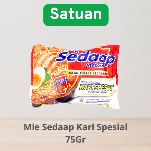 

Mie Sedaap Kari Special Satuan
