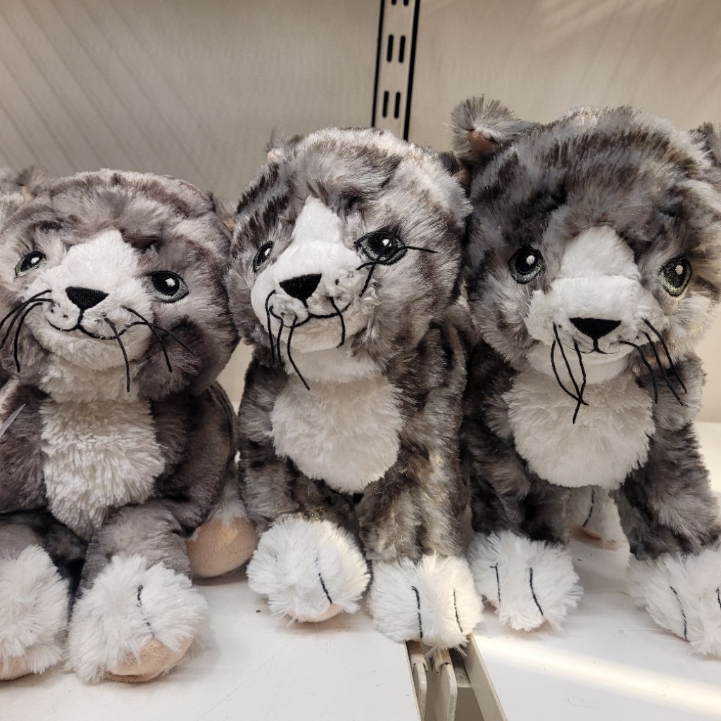 LILLEPLUTT Boneka Kucing Imut Boneka Kucing Kecil 1KEA Mainan Boneka Anak Boneka Hewan