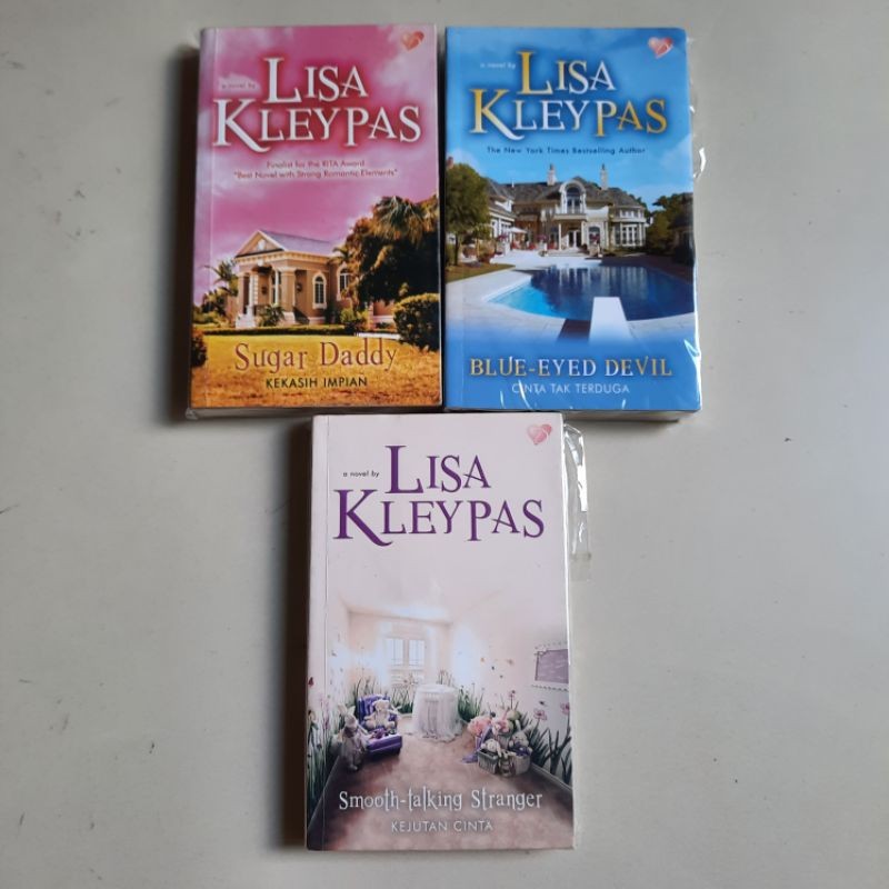 Novel Bekas Preloved Lisa Kleypas | Sugar Daddy | Blue Eyed Devil | Smooth Talking Stranger