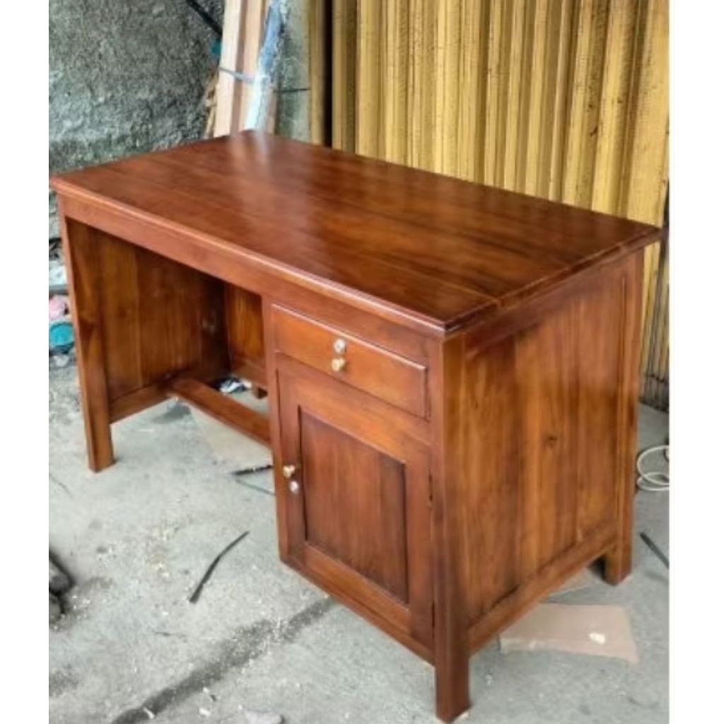 meja kantor/meja biro/meja belajar minimalis