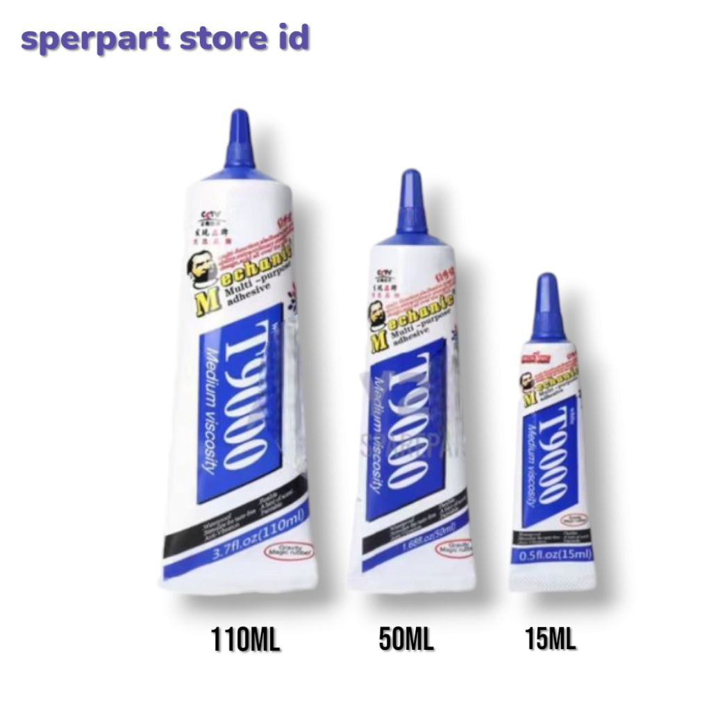 

LEM LCD MECHANIC T9000 PUTIH 15ML/50ML/110ML PEREKAT TOUCH SCREEN LAYAR