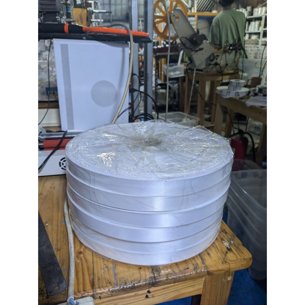 

pita satin label singgel & Doble lebar 3.2cm