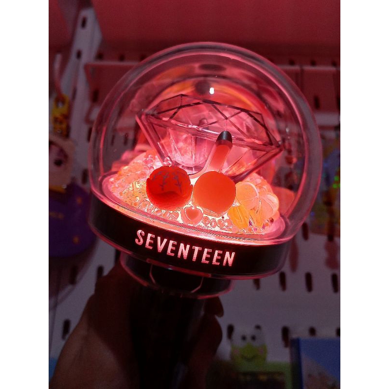 Custom Deco Island Crown Decoden Caratbong Lightstick Seventeen Ver 2 Ver 3