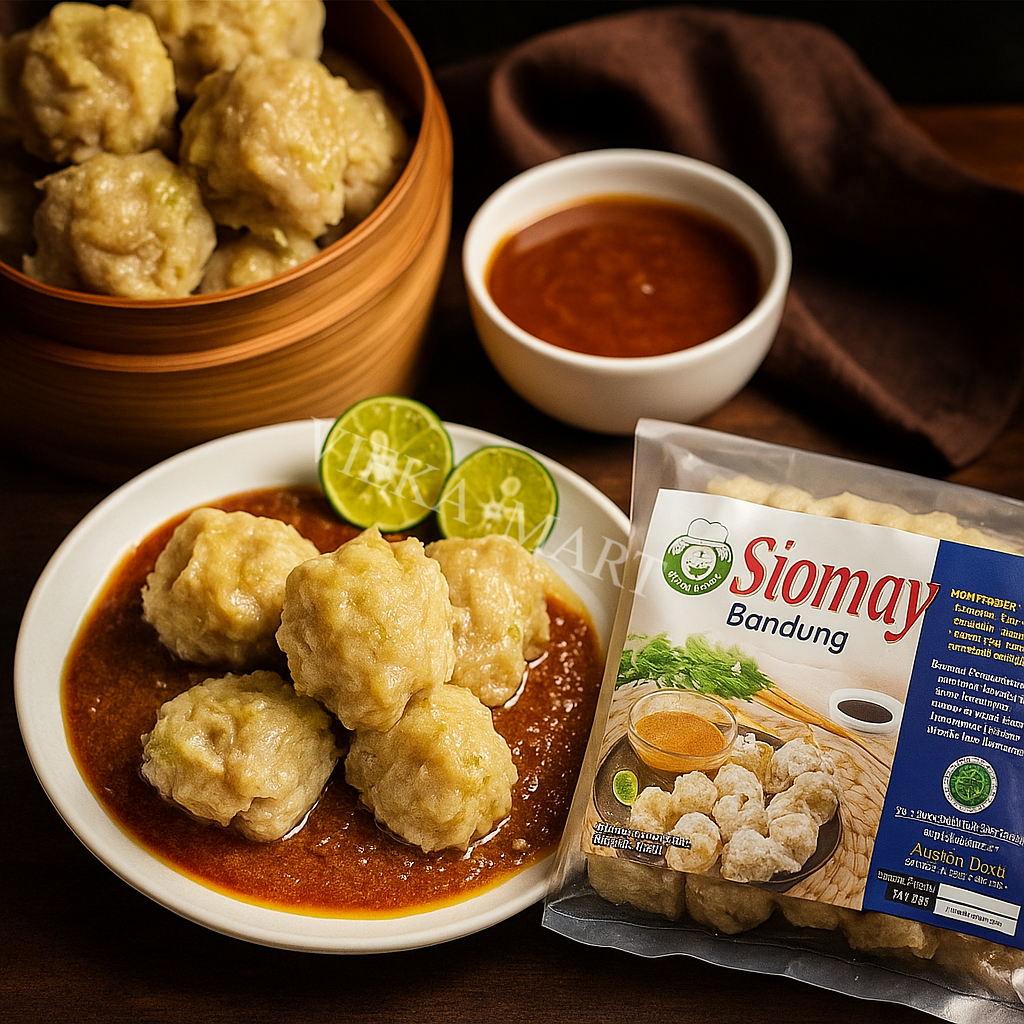 

Siomay Bandung Asli - Enak dan Murah / Siomay Bandung 10 Pcs - Camilan Khas yang Lezat / Siomay Bandung Murah - Siap Santap untuk Keluarga / Siomay Khas Bandung - Camilan Enak untuk Semua Usia