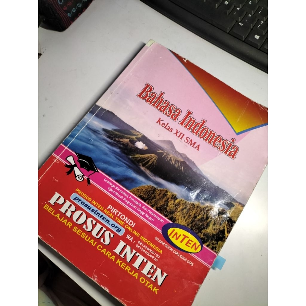 buku inten bahasa indonesia SMA prosus inten