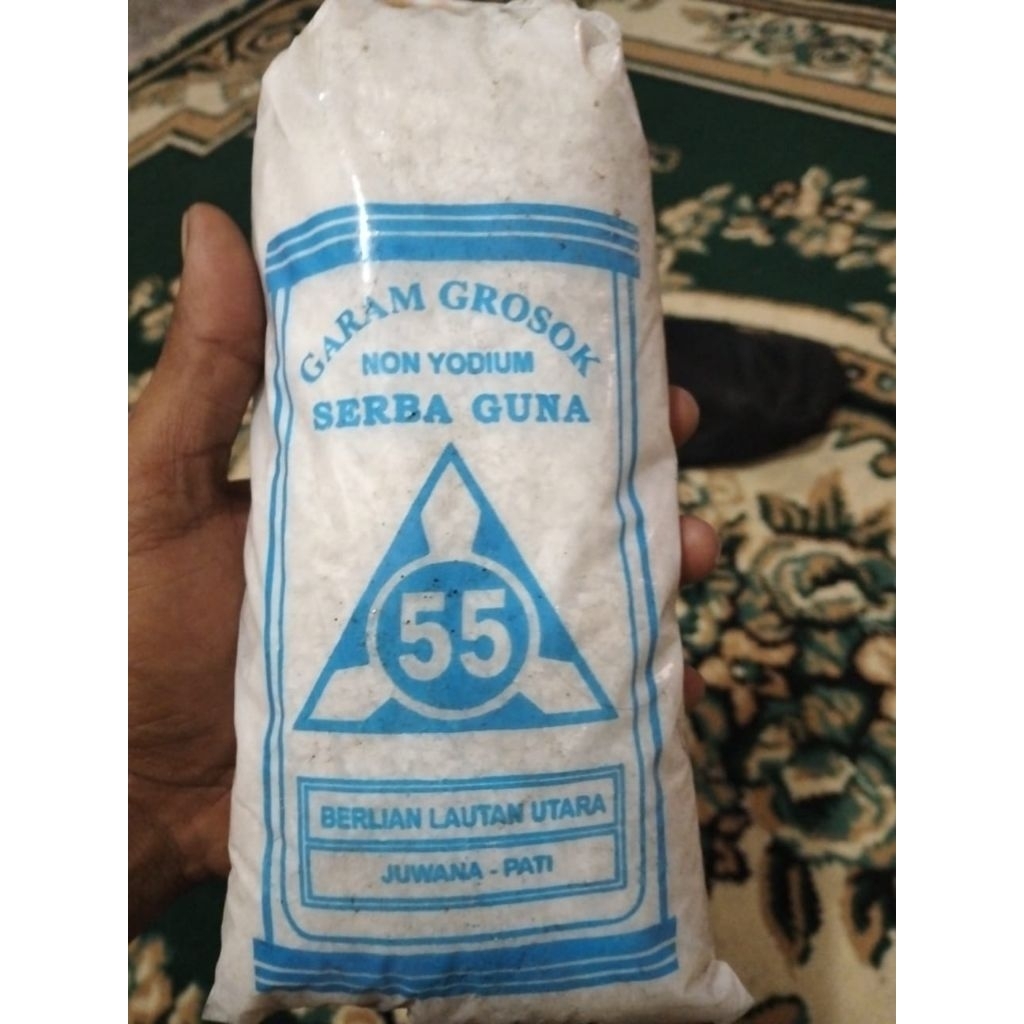 

Garam krosok kasar kemasan 1 kg serbaguna