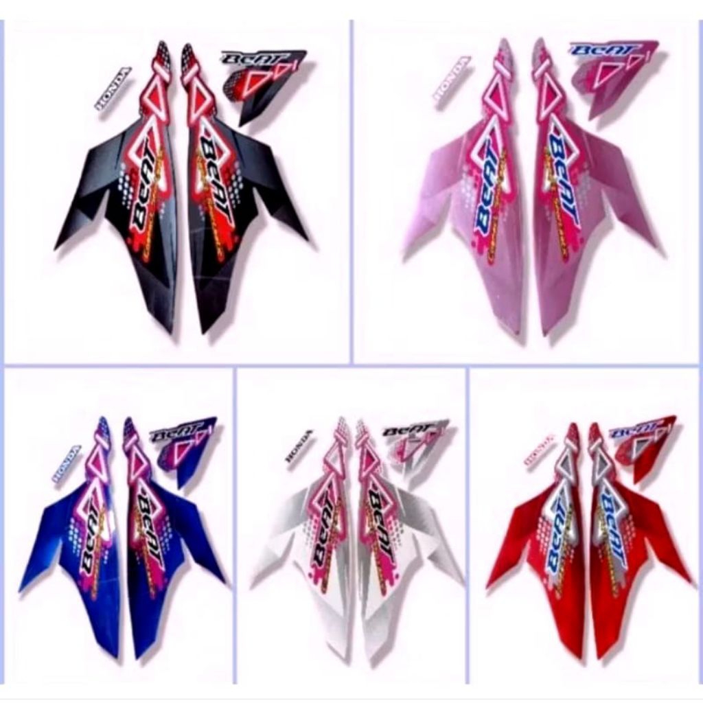 Striping Motor/ Les Body Honda Beat 2011