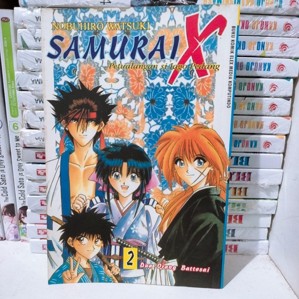 komik samurai x vol 2 preloved