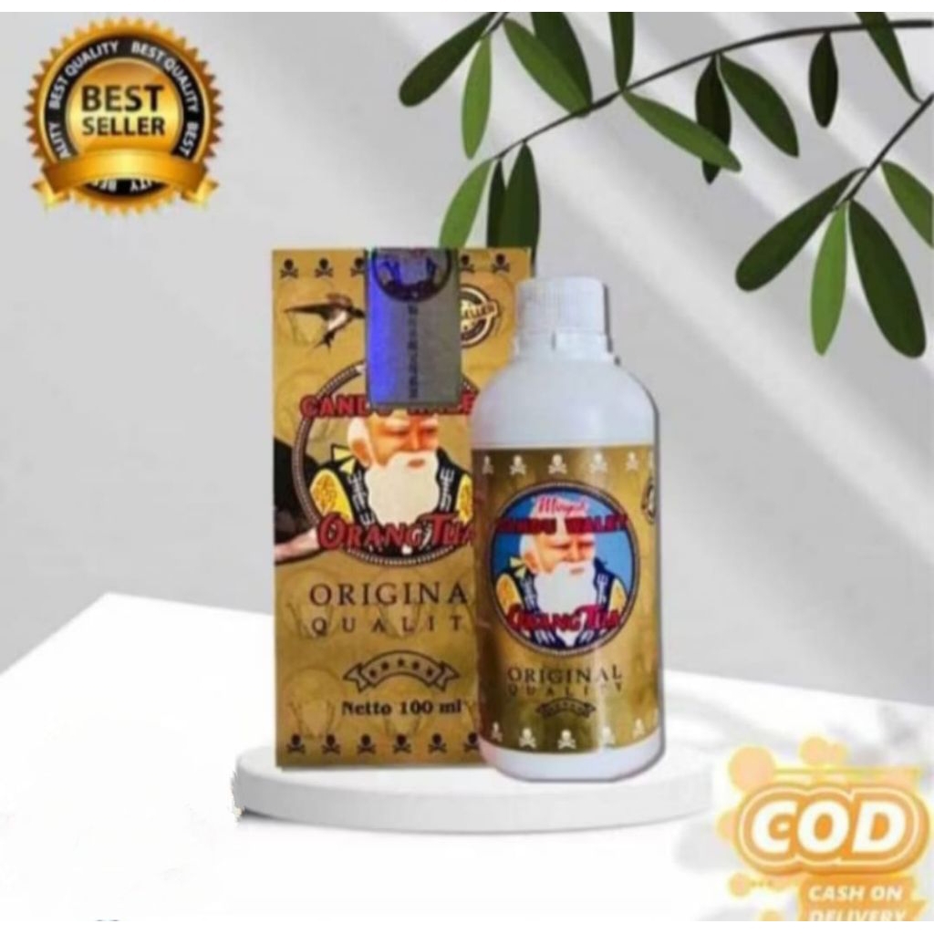 ( Terlaris ) Candu Walet Cap Orang Tua Asli isi 100ML Original Pengencang Liur Candu Walet Cap Orang