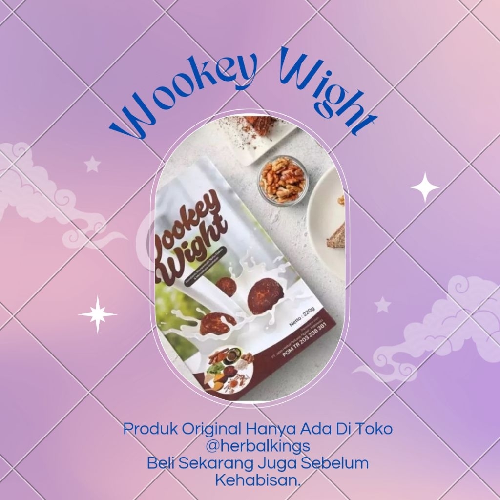 

Susu Penambah Berat Badan - Wookey Weight - Paket Nutrisi 220g