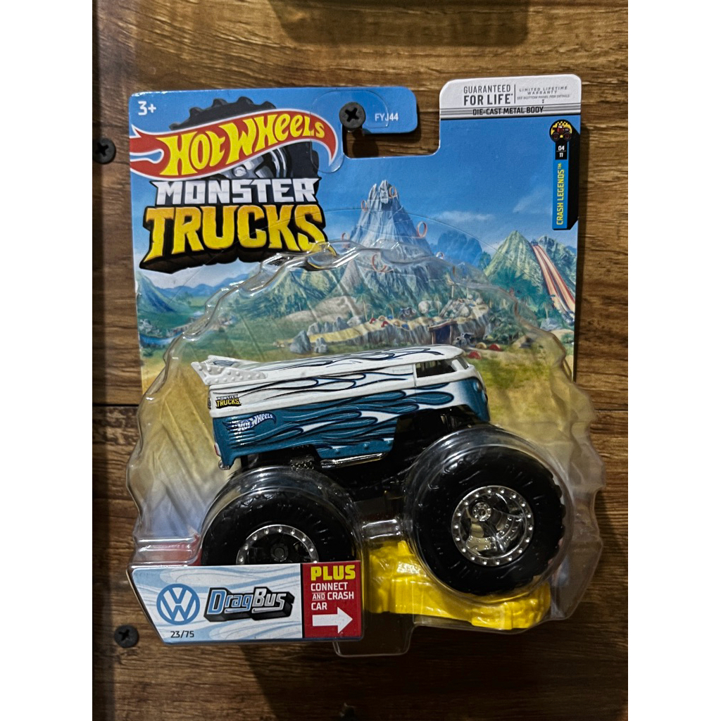 Hot Wheels Monster Truck Drag Bus