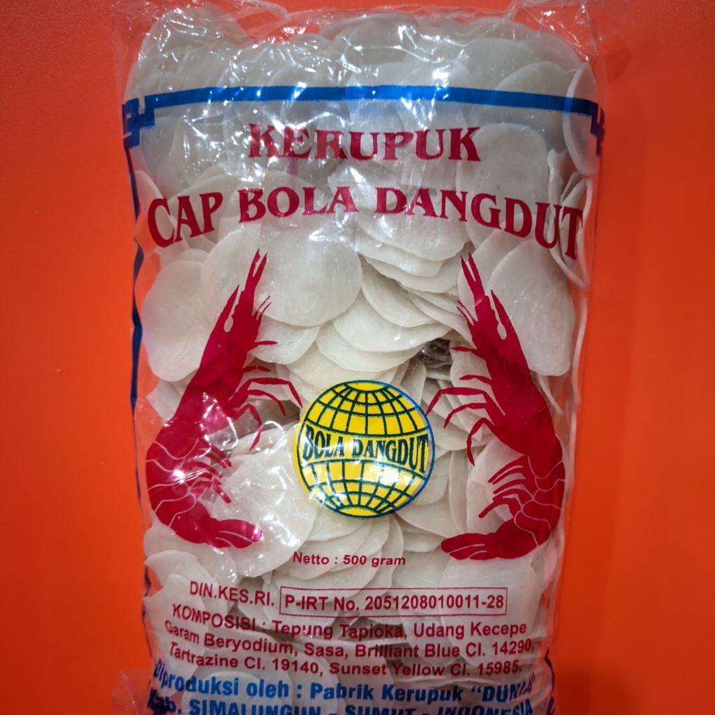 

Kerupuk Udang Cap Bola Dangdut