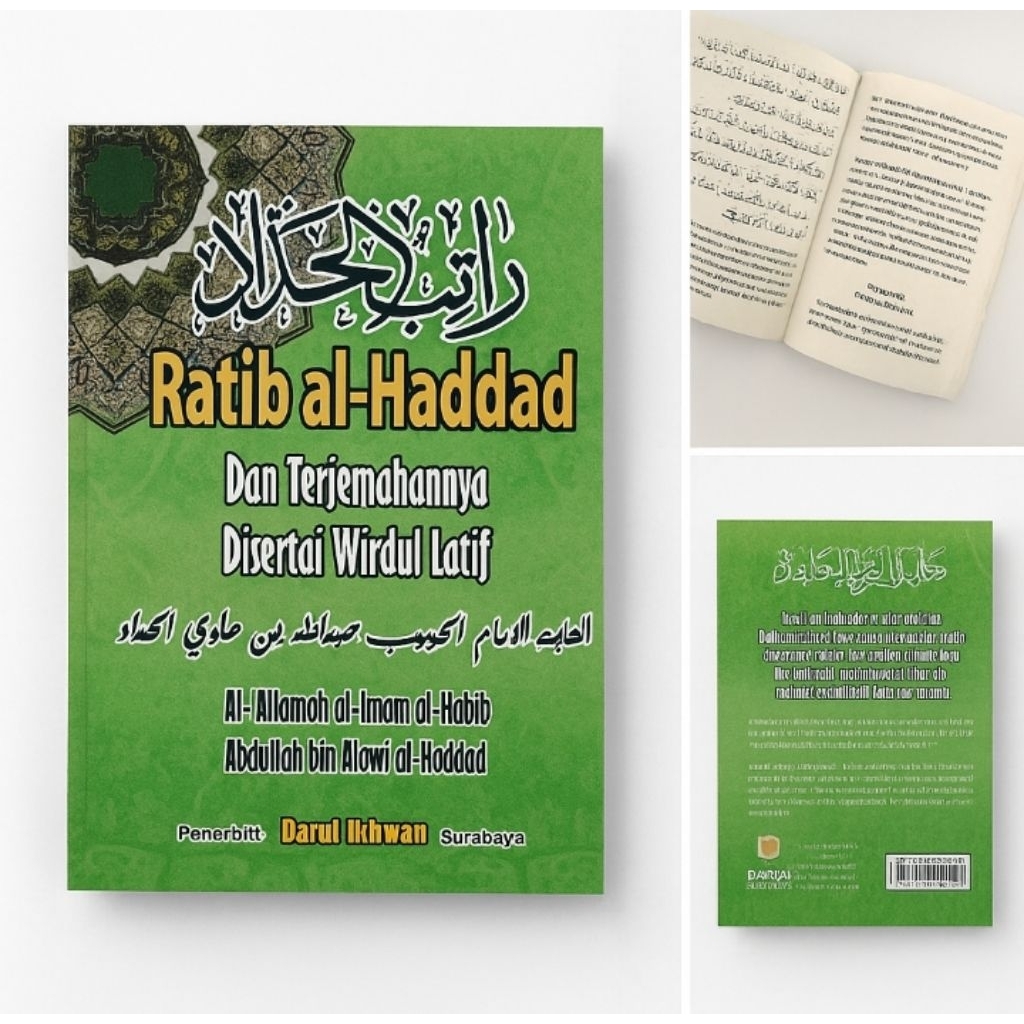 Kitab Ratib Al-Hadad + Terjemahan Ukuran Saku | Dzikir Harian Lengkap | Arab & Indonesia | Majelis &