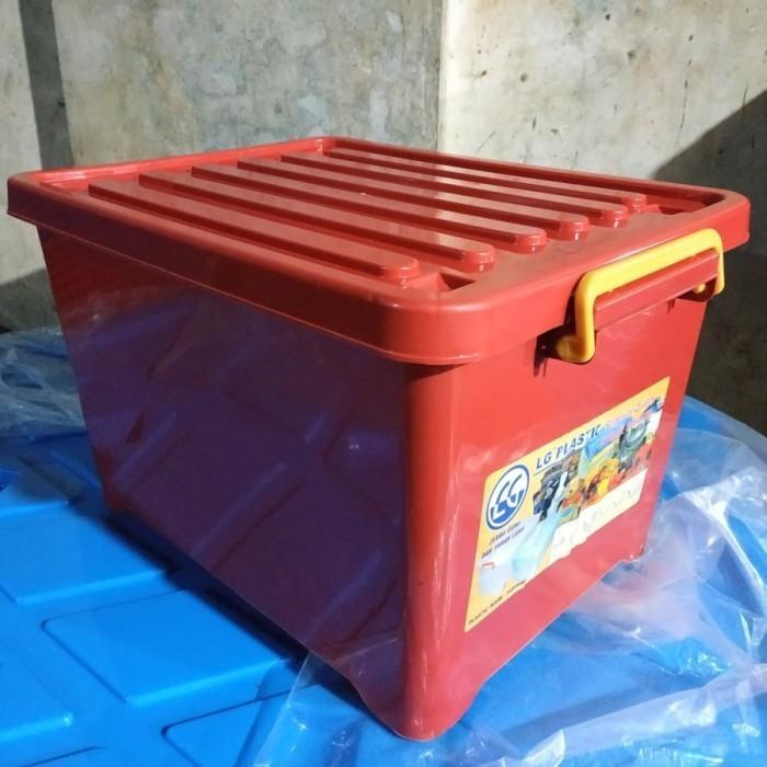 Box Container 95 Liter Merk LG Sinplas Tebal Warna Murah Kontainer Plastik Mirip Shinpo Ezy Rak Susu