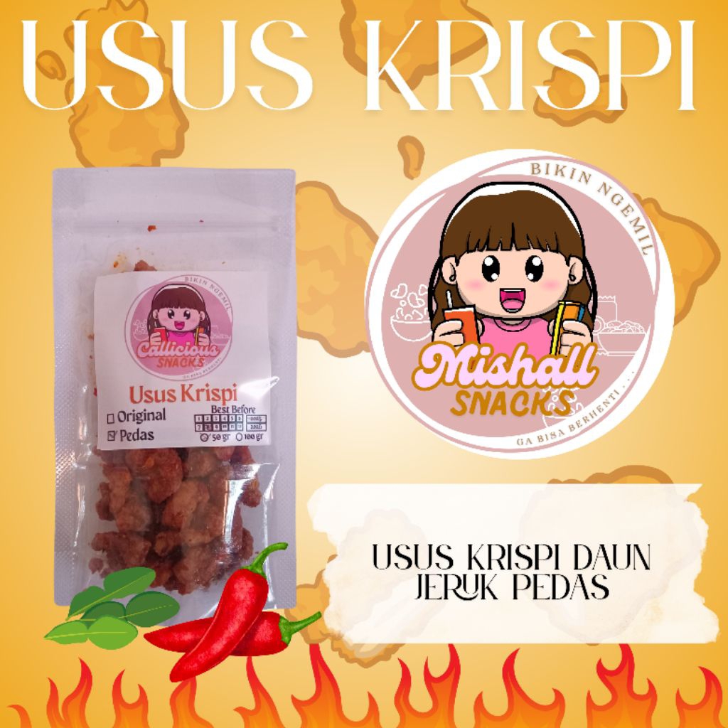 

Usus krispi daun jeruk