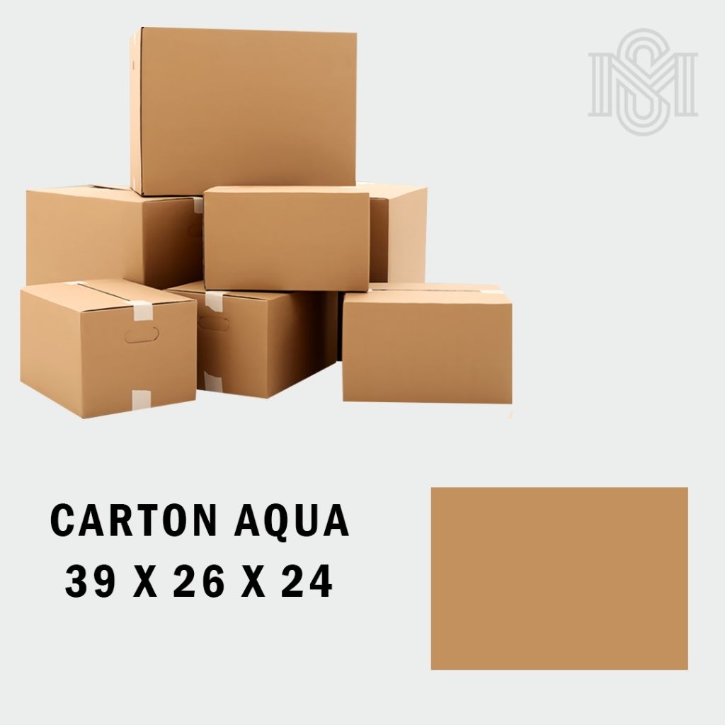 

CARTON AQUA DW 39 X 26 X 24
