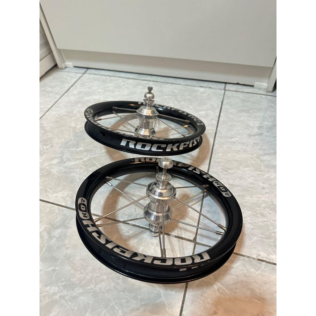 wheelset rockfish k02 x hub bta preloved
