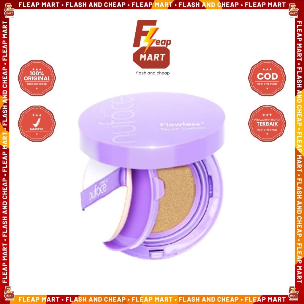Nuface Flawless+ Serum Cushion with SPF 30 PA+++