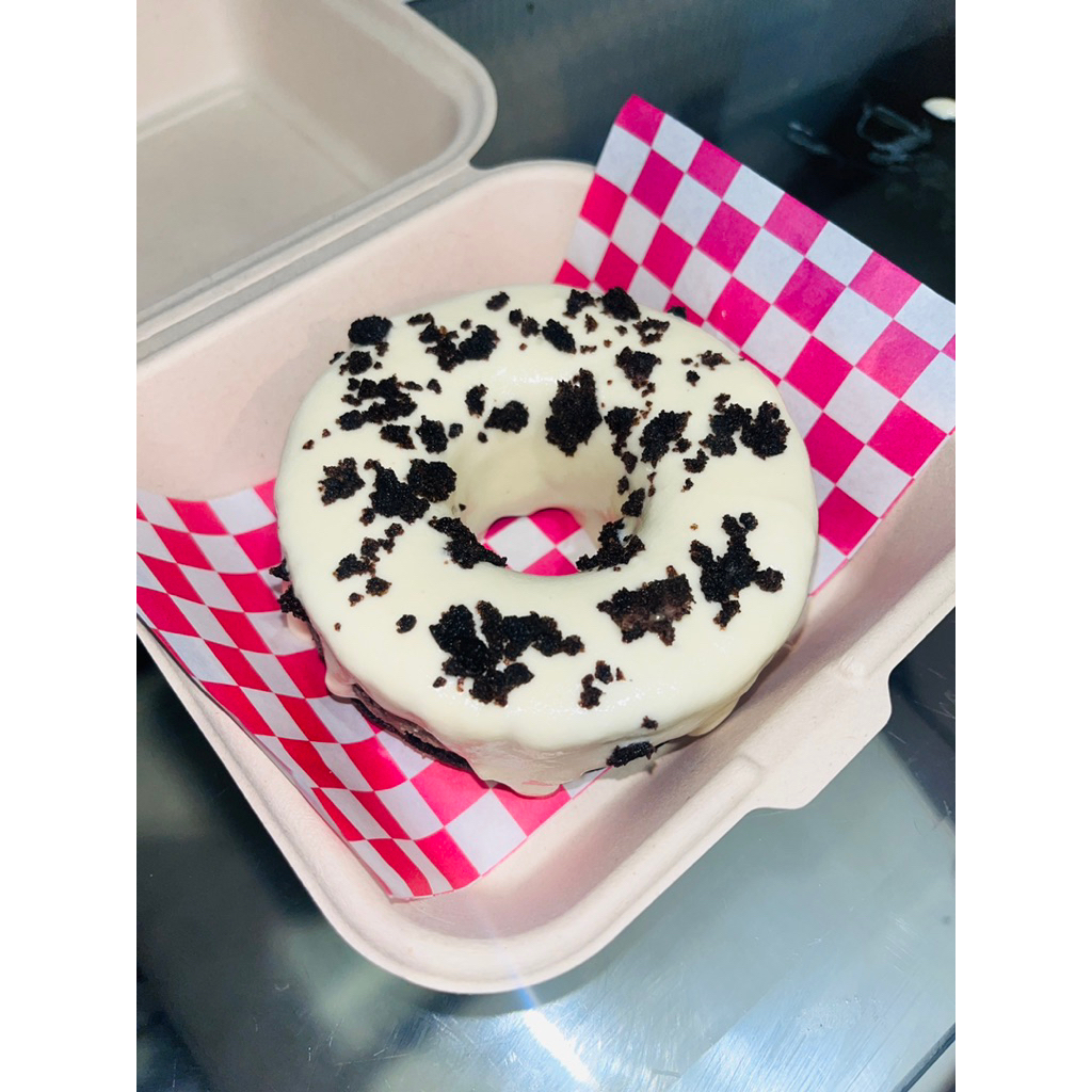 

Gluten-Free, Refined Sugar-Free & SP / Emulsifier-Free Bolu Ketan Hitam Cream Cheese (bisa request Dairy-Free tanpa Cream Cheese)