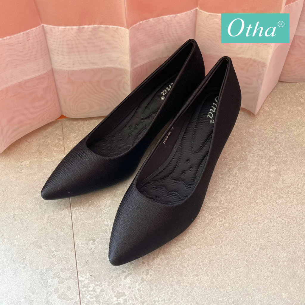 Otha Shoes H320 OFS - Sepatu Pantofel Wanita Tinggi Hak 5CM