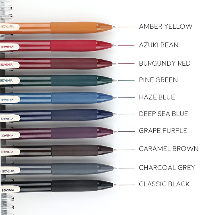 

Panmomo DS Vintage Ink Series Retractable Gel Pen