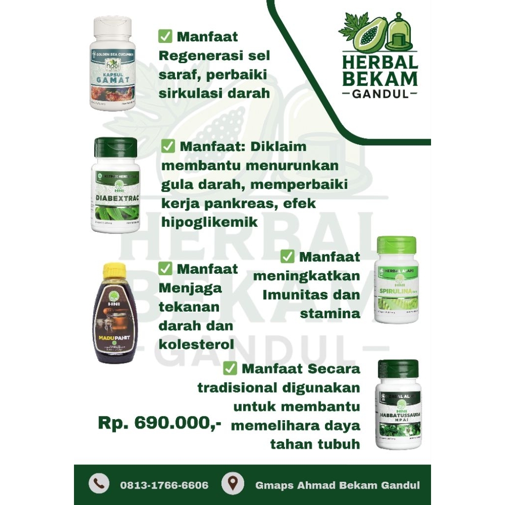 

Paket HNI untuk Diabetes