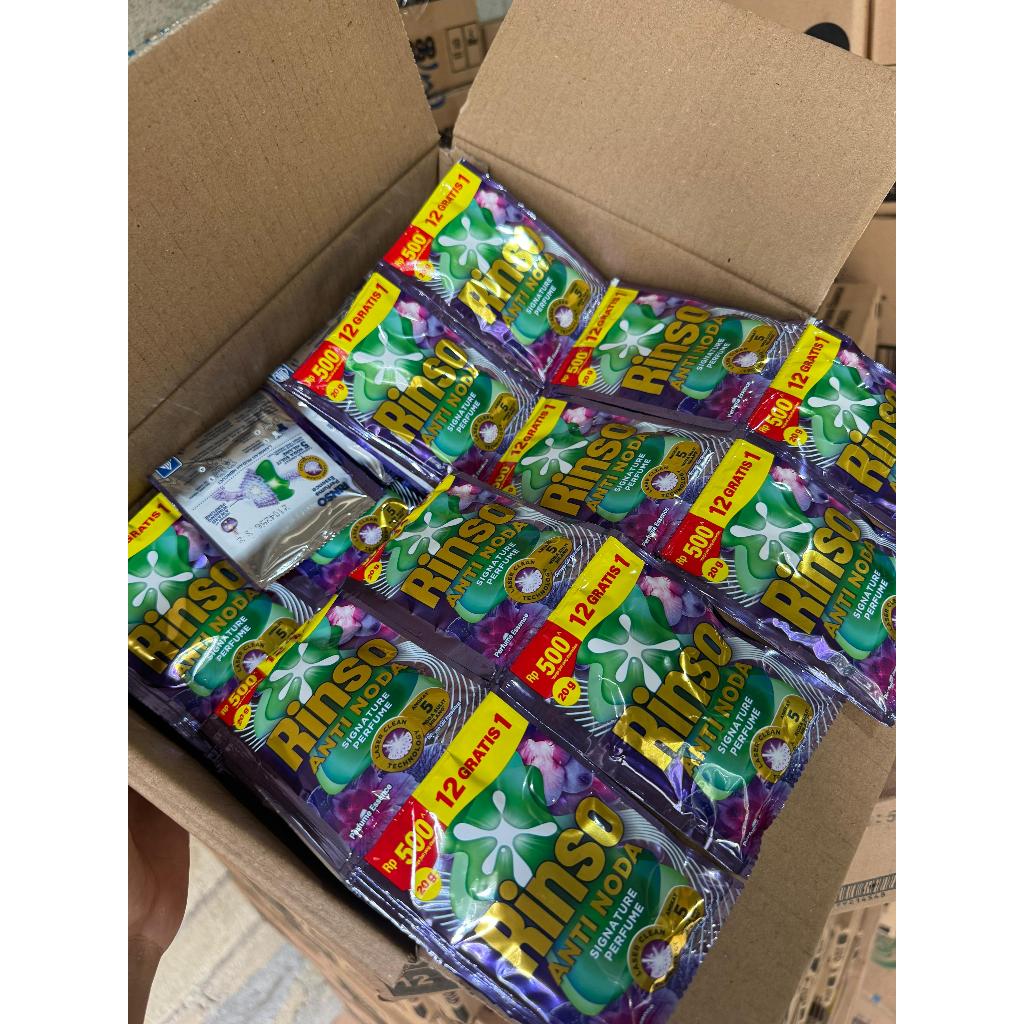 RINSO BUBUK 5000 DAN RINSO 500 CAIR 20ML