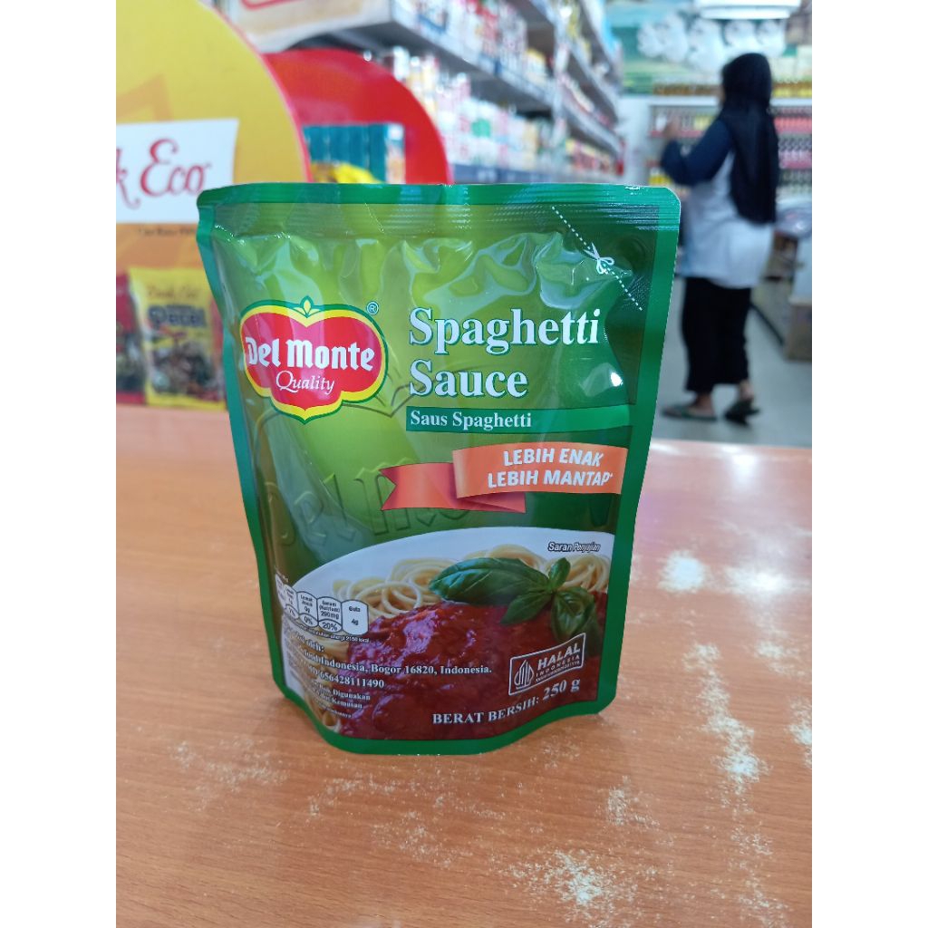 

DELMONTE SAUS SPAGHETTI 250gr