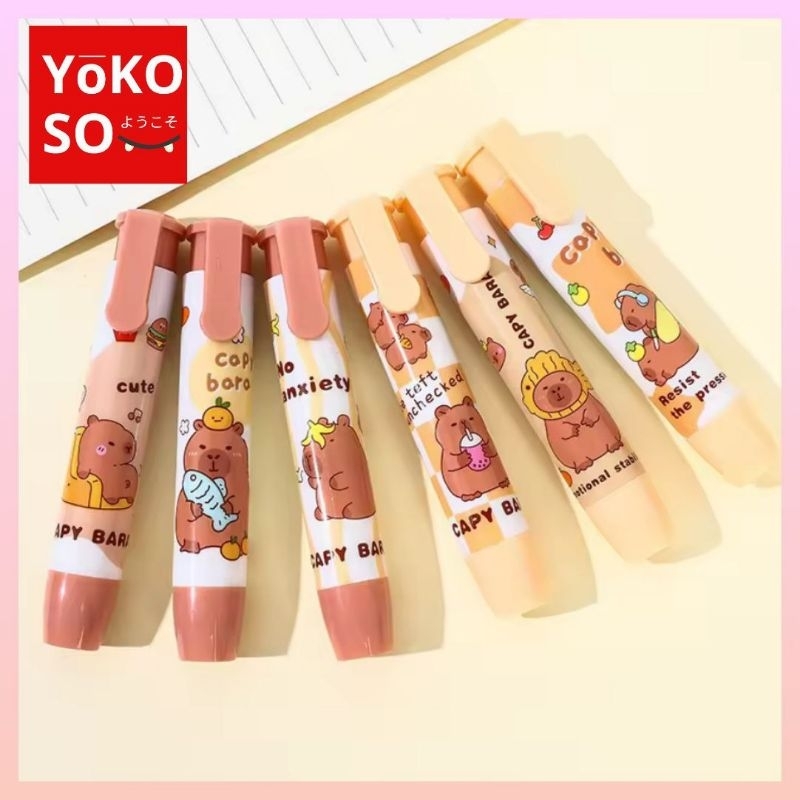 

YOKOSO S127 Penghapus Capybara Pensil Eraser Lucu Cetek Cetekan