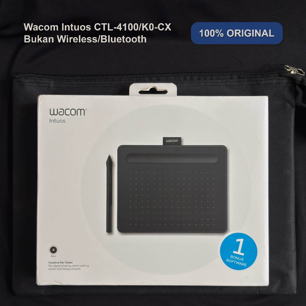 Wacom Intuos CTL-4100/K0-CX [bekas masih layak pakai, 100% original]