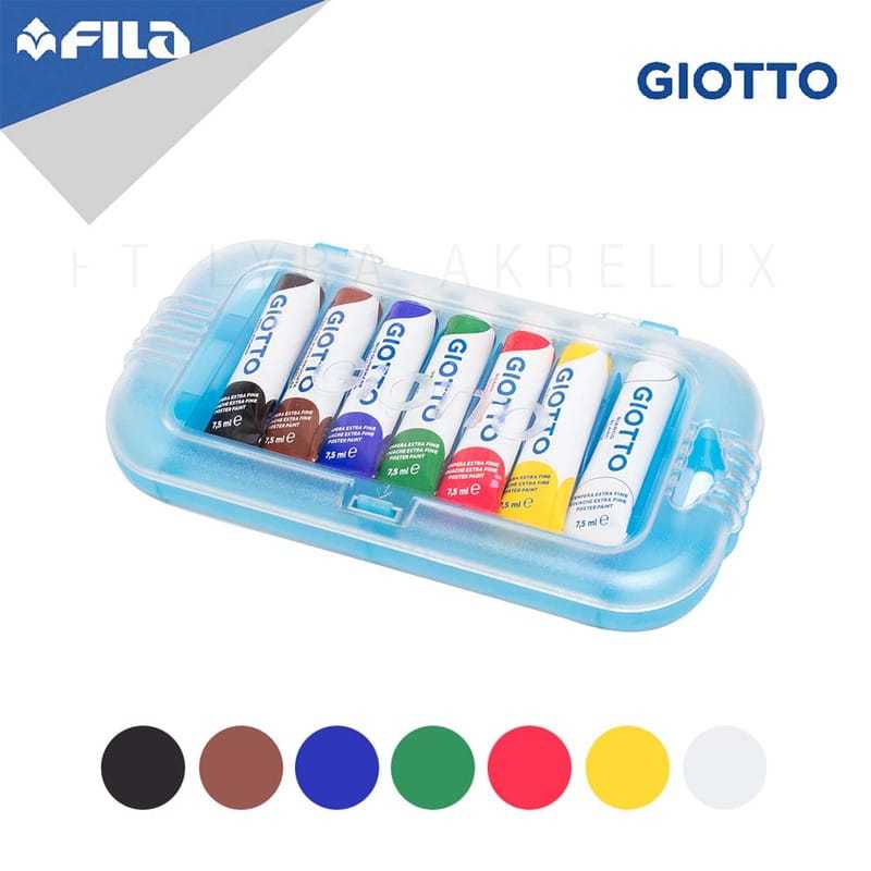 

Gramedia Karawaci-Mnh-Giotto Poster Paint 7.5 Ml, 7 Colours