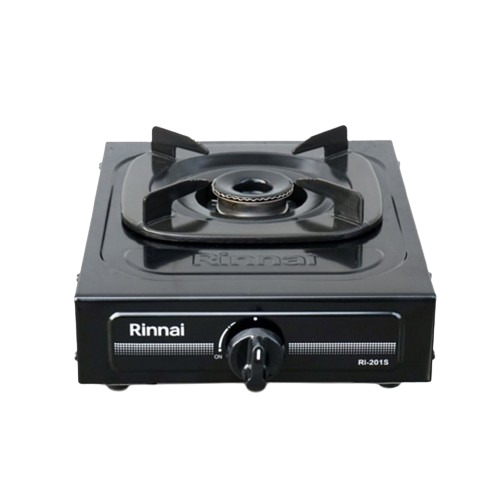 RINNAI RI201S Kompor Gas 1 Tungku Body Teflon Bergaransi Resmi