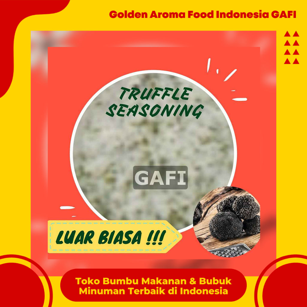 

Bumbu Tabur Truffle Seasoning 1Kg Bubuk Tabur Rasa Truffle Seasoning Trufle 1 Kg sangat praktis