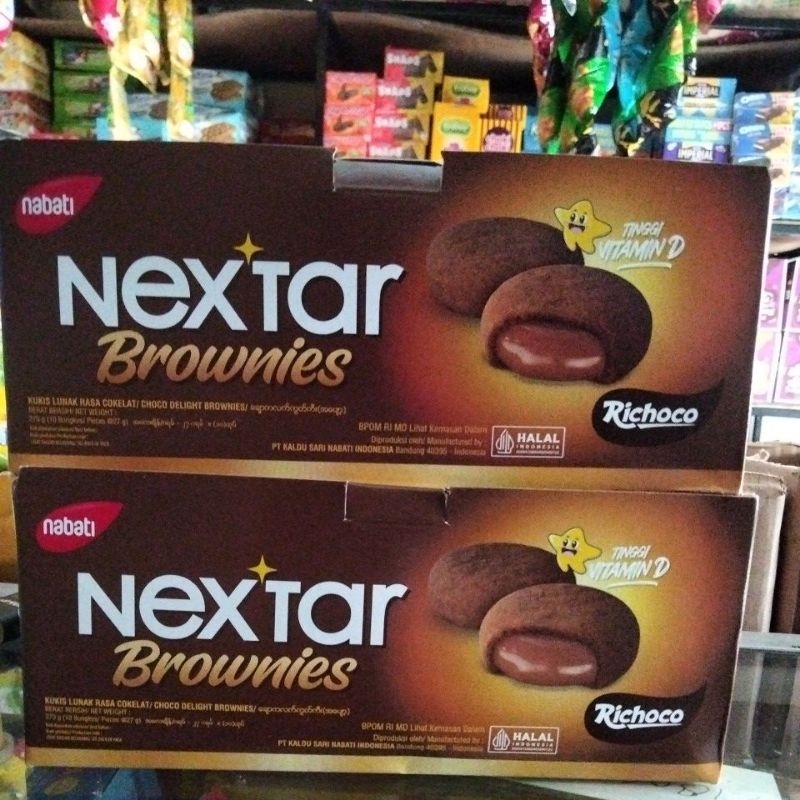 

NEXTAR BROWNIES 270GR( ISI 10PCS)