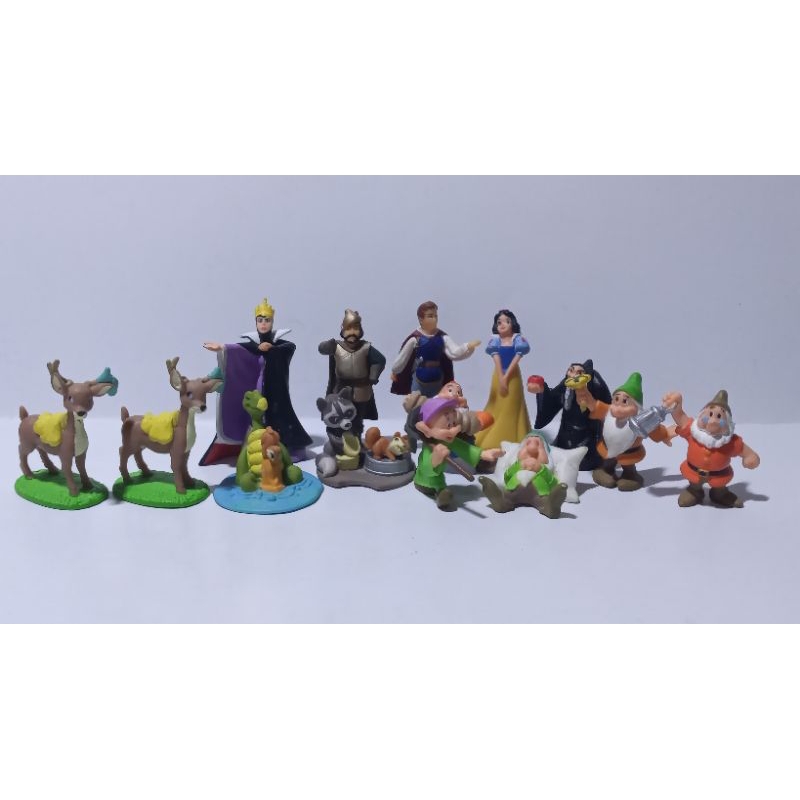 Mainan Vintage Figure Snowhite/Putri salju Original Disney