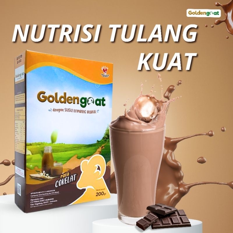 

SUSU ETAWA GOLDENGOAT 200GR | 1 BOX | COKLAT
