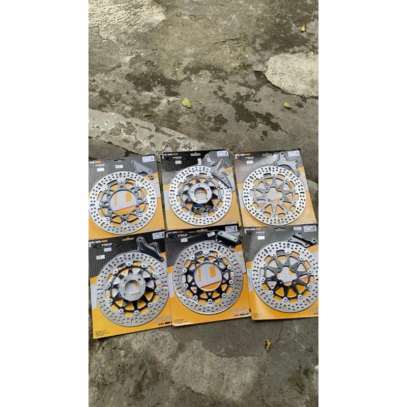 piringan mx king MOS 06 disk cakram depan jupiter,karisma,supra,blade,Tiger Old,mx king lebar 300mm 
