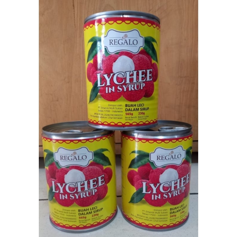 

Buah Kaleng / Leci Kaleng / Lychee In Syrup Regalo