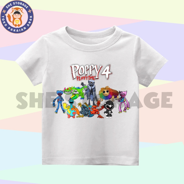 BAJU ANAK KAOS ANAK PIANOSAURUS YARNABY DOEY THE DOUGHMAN NIGHTMARE CRITTERS KISSY MISSY HUGGY WUGGY
