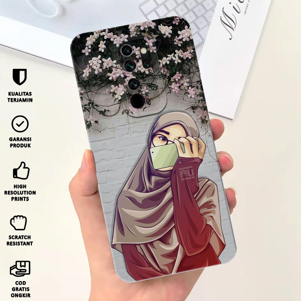 Case Xiaomi Redmi Note 8 PRO - Softcase Xiaomi Redmi Note 8 Pro Motif Hijabers - Casing Hp Xiaomi Re
