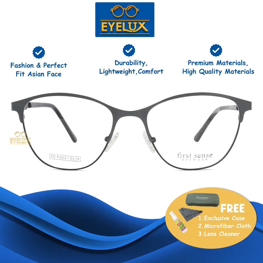 Firstsense  Eyewear / FS 3372 / 53-19 / Frame Kacamata Firstsense Eyewear ORIGINAL