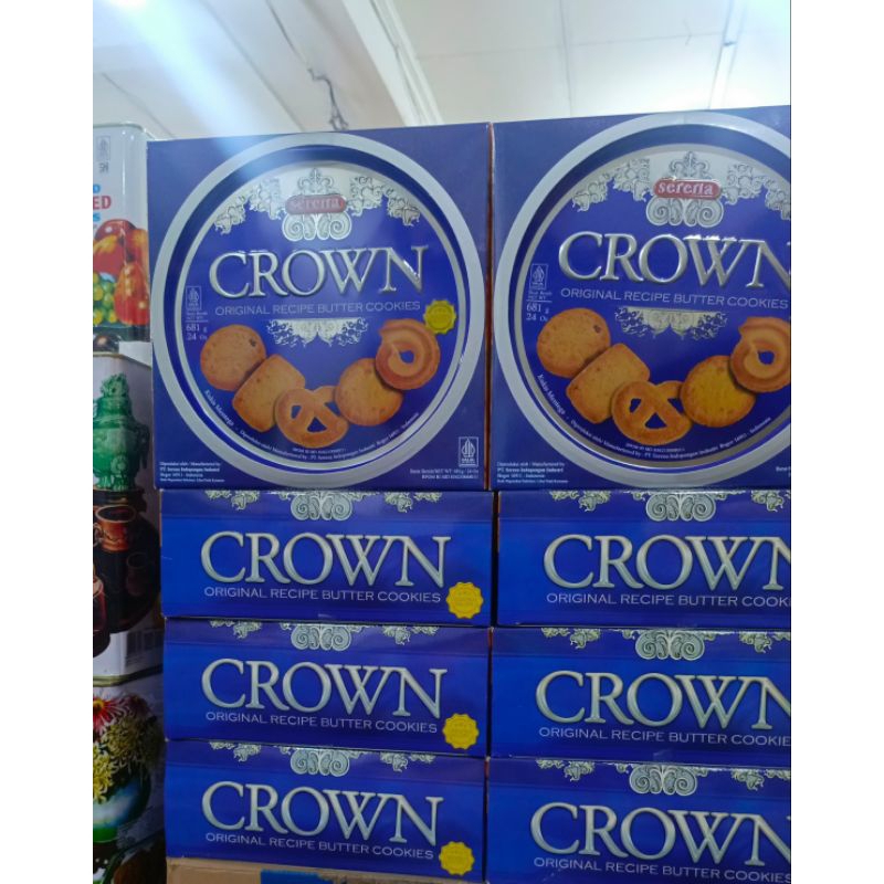 

CROWN BUTTER COOKIES 650 GR